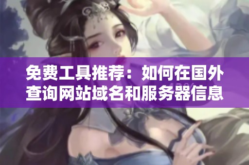 免费工具推荐：如何在国外查询网站域名和服务器信息