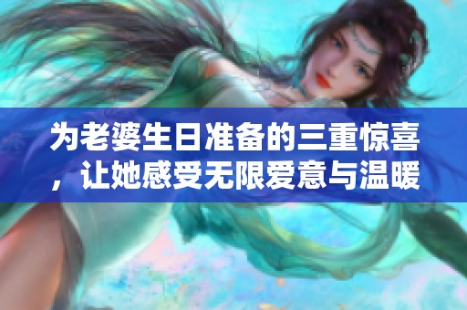 为老婆生日准备的三重惊喜，让她感受无限爱意与温暖