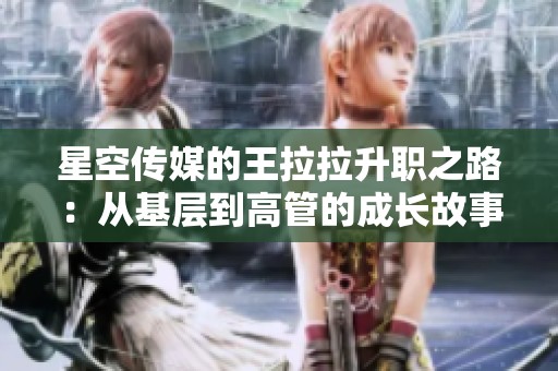星空传媒的王拉拉升职之路：从基层到高管的成长故事