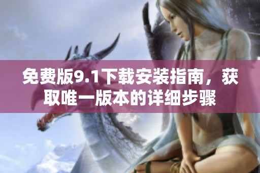 免费版9.1下载安装指南，获取唯一版本的详细步骤