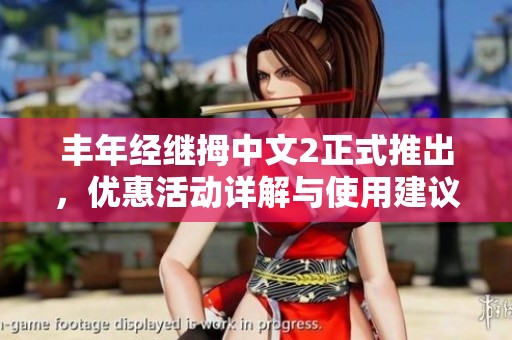 丰年经继拇中文2正式推出，优惠活动详解与使用建议