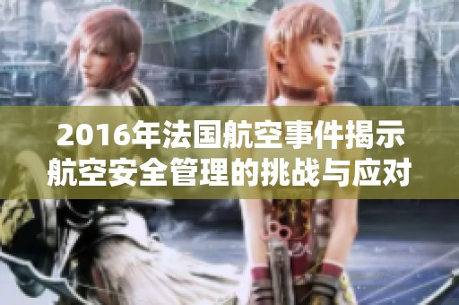 2016年法国航空事件揭示航空安全管理的挑战与应对策略