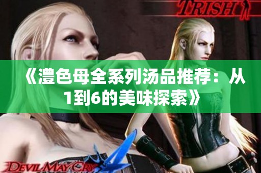 《澧色母全系列汤品推荐：从1到6的美味探索》