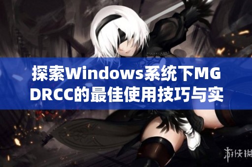 探索Windows系统下MGDRCC的最佳使用技巧与实践心得