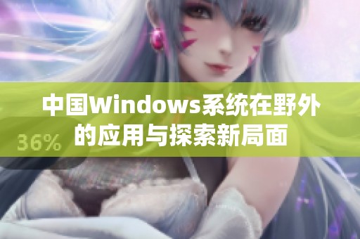 中国Windows系统在野外的应用与探索新局面