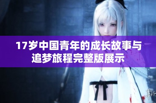 17岁中国青年的成长故事与追梦旅程完整版展示