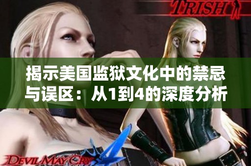揭示美国监狱文化中的禁忌与误区：从1到4的深度分析