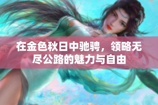 在金色秋日中驰骋，领略无尽公路的魅力与自由