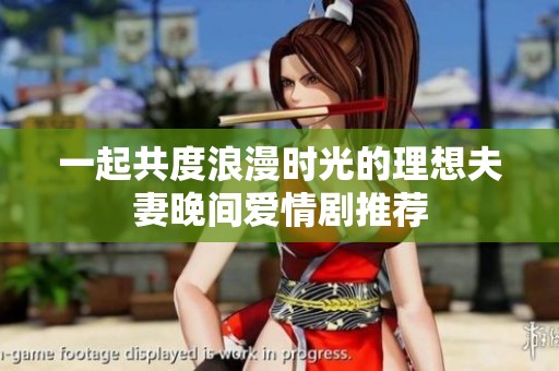 一起共度浪漫时光的理想夫妻晚间爱情剧推荐