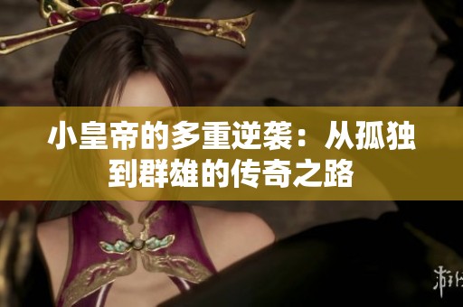 小皇帝的多重逆袭：从孤独到群雄的传奇之路
