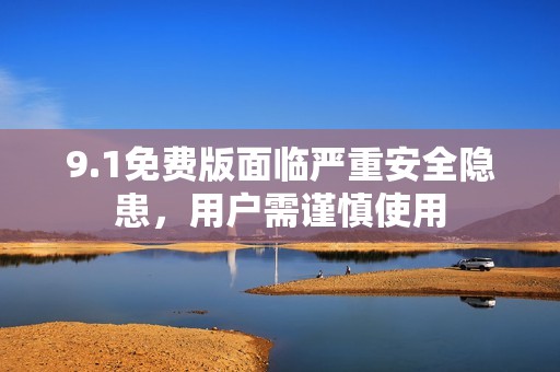 9.1免费版面临严重安全隐患，用户需谨慎使用