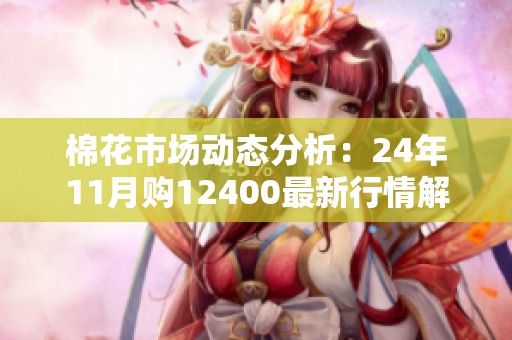 棉花市场动态分析：24年11月购12400最新行情解读