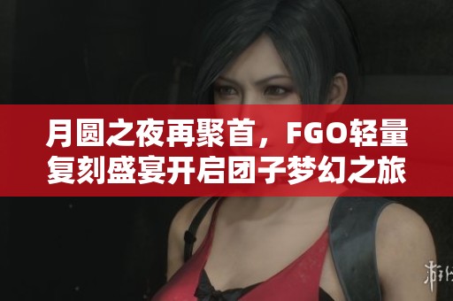月圆之夜再聚首，FGO轻量复刻盛宴开启团子梦幻之旅