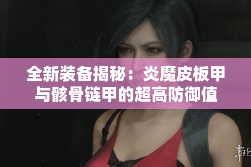 全新装备揭秘：炎魔皮板甲与骸骨链甲的超高防御值