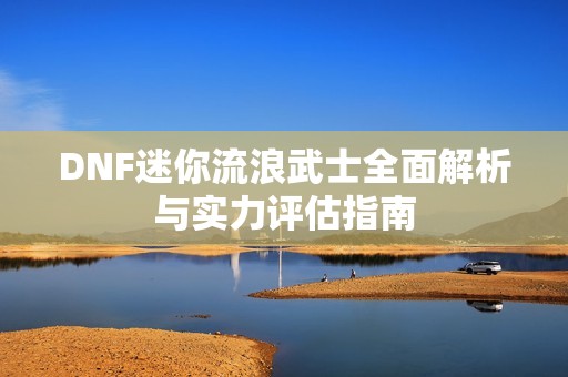 DNF迷你流浪武士全面解析与实力评估指南