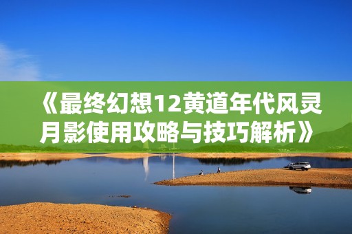 《最终幻想12黄道年代风灵月影使用攻略与技巧解析》