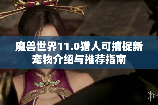 魔兽世界11.0猎人可捕捉新宠物介绍与推荐指南