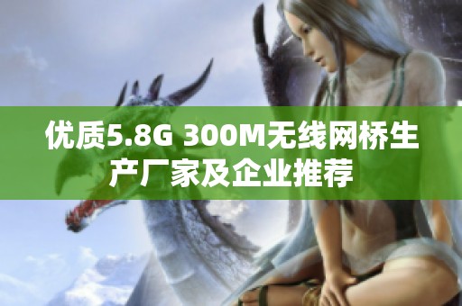 优质5.8G 300M无线网桥生产厂家及企业推荐