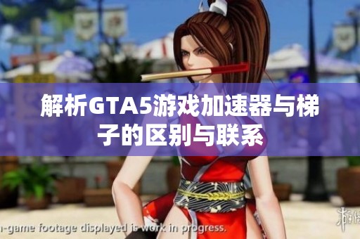 解析GTA5游戏加速器与梯子的区别与联系