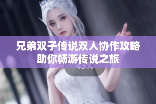 兄弟双子传说双人协作攻略助你畅游传说之旅