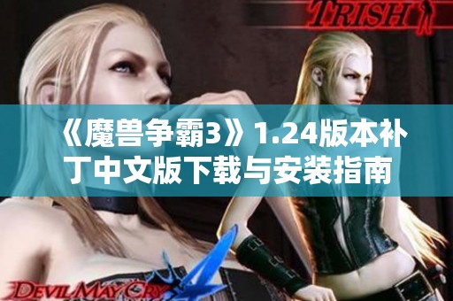 《魔兽争霸3》1.24版本补丁中文版下载与安装指南