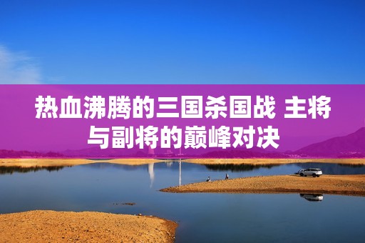 热血沸腾的三国杀国战 主将与副将的巅峰对决