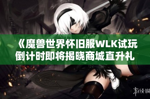 《魔兽世界怀旧服WLK试玩倒计时即将揭晓商城直升礼包内容》