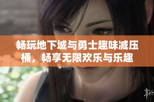 畅玩地下城与勇士趣味减压桶，畅享无限欢乐与乐趣